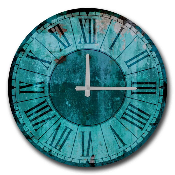 Wallity Reloj decorativo de MDF Multicolor 5050MS-048 Wallity Reloj decorativo de MDF Multicolor 5050MS-048